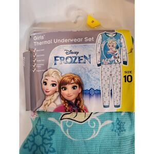 Disney Frozen NEW Thermal Underwear Set